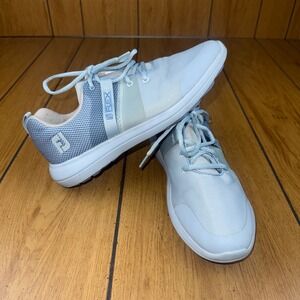 FootJoy Flex Golf Shoes Womens 9.5M Blue‎ Athletic Lightweight Comfort